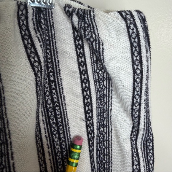 Gypsies & Moondust Black and White Strapless Jumpsuit with Pockets Size Large - Picture 9 of 15